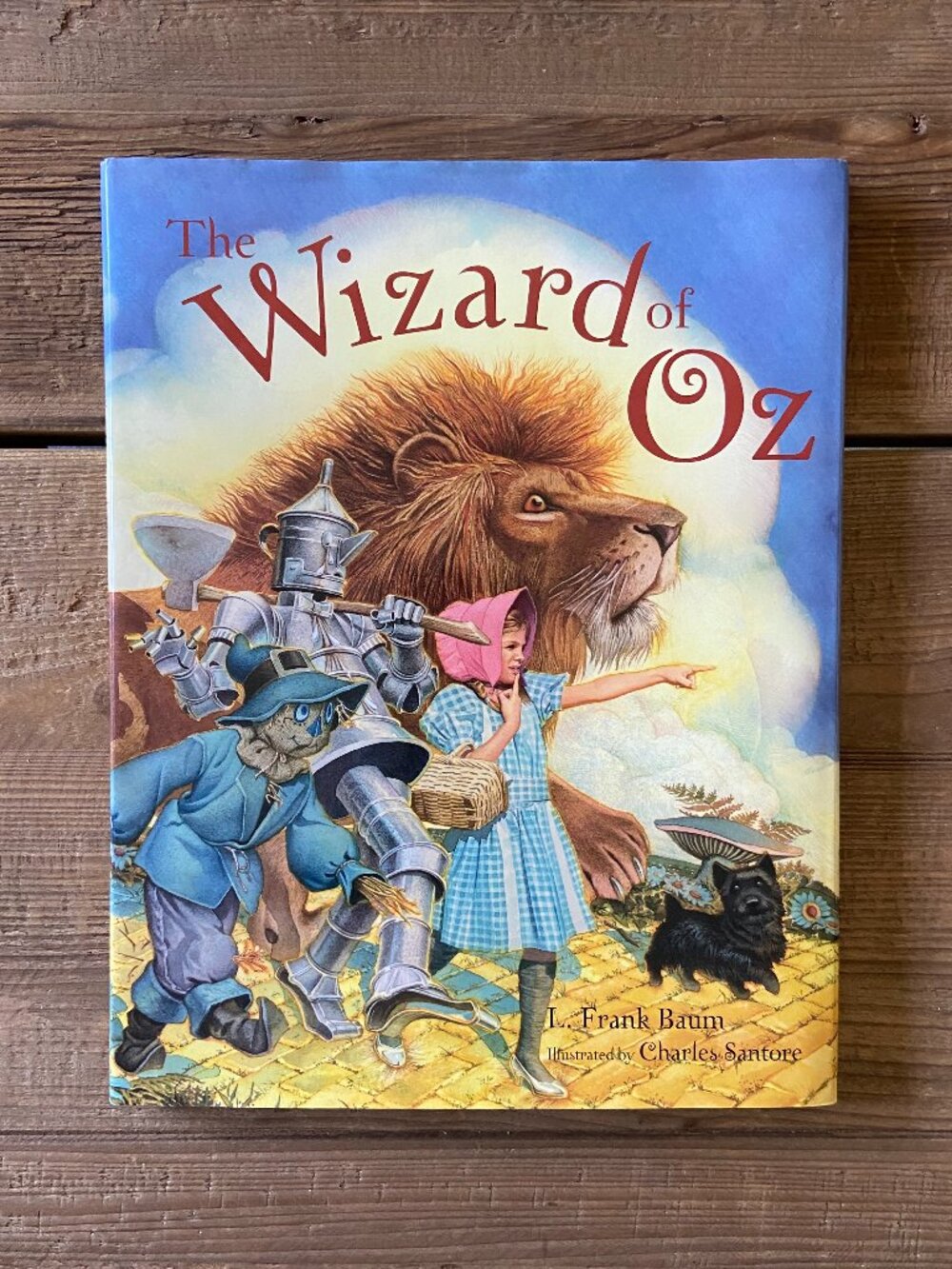 Wizard of Oz hardcover book, L Frank Baum classic novel